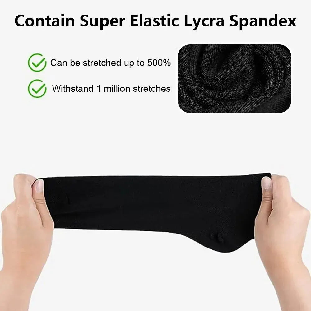 10/5/3MEN'S Mid-calf Socks Cotton Socks for All Seasons, Solid Colour and Versatile