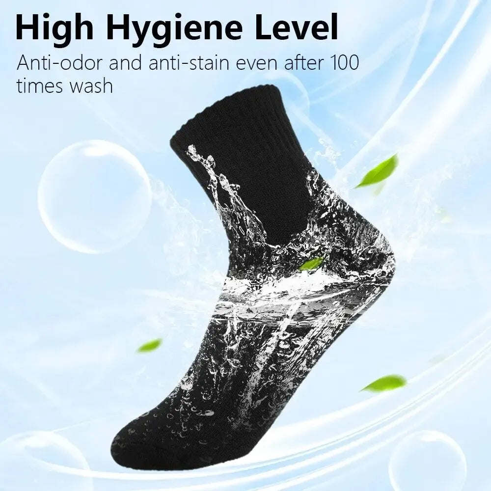 10/5/3MEN'S Mid-calf Socks Cotton Socks for All Seasons, Solid Colour and Versatile