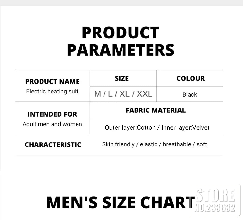 Winter Heated Underwear Suit Smart Phone APP Control Temperature USB Battery Powered  Fleece Thermal Motorcycle Jacket