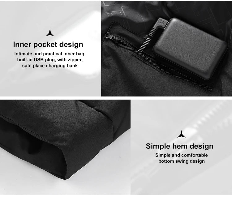 Heated Jacket 11 Areas Heated Jacket Men Electric Heating Jacket Usb Heated Jacket Hooded Heated Bodywarmer Heated Down Jacket