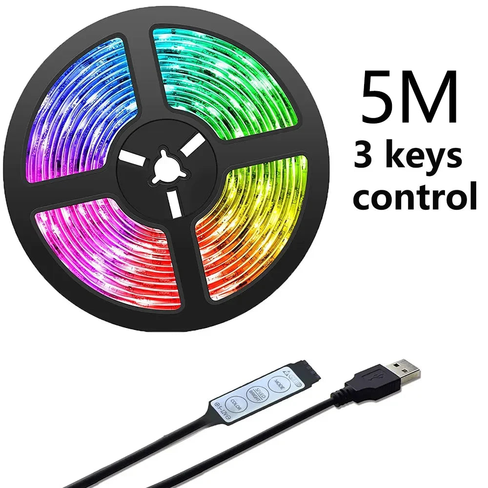 20 m RGB 5050 LED TV backplane Decorative light with LED TV backlight LED lights for TV backplane living room decorative light