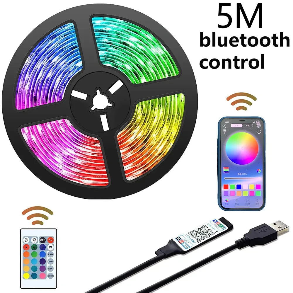 20 m RGB 5050 LED TV backplane Decorative light with LED TV backlight LED lights for TV backplane living room decorative light