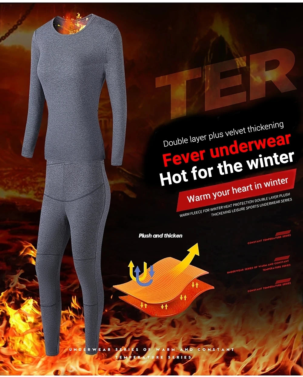 52 Areas New Heated Underwear Winter Thermal Underwear Women Men Heating Jacket Winter Accessories USB Electric Heating Clothes